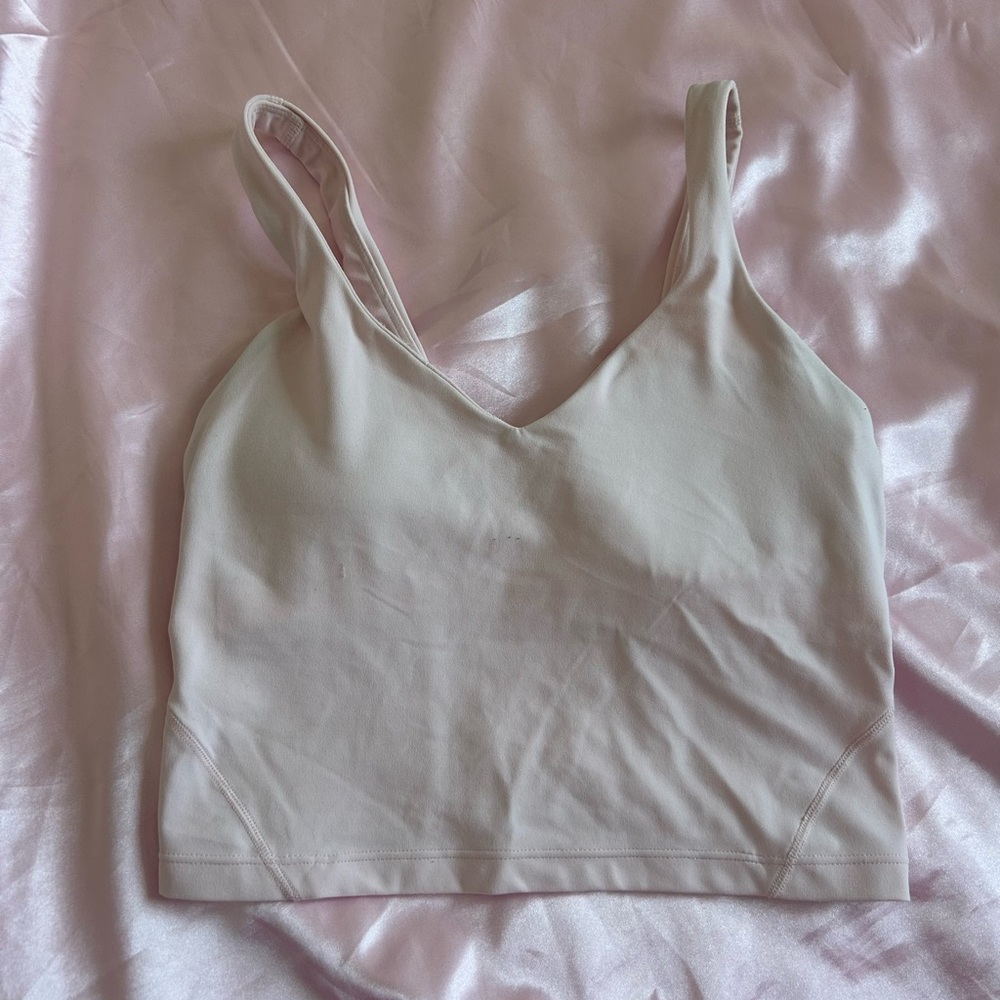 Women's Lululemon Light Pink Athletic Top